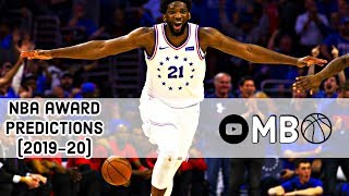 2019-20 NBA Award Predictions!