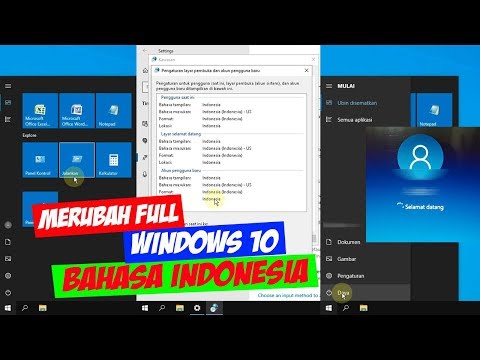 Video: Cara Mendapatkan Kembali Ikon Bahasa Language