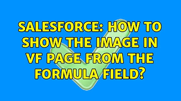 Salesforce: How to show the image in vf page from the formula field?
