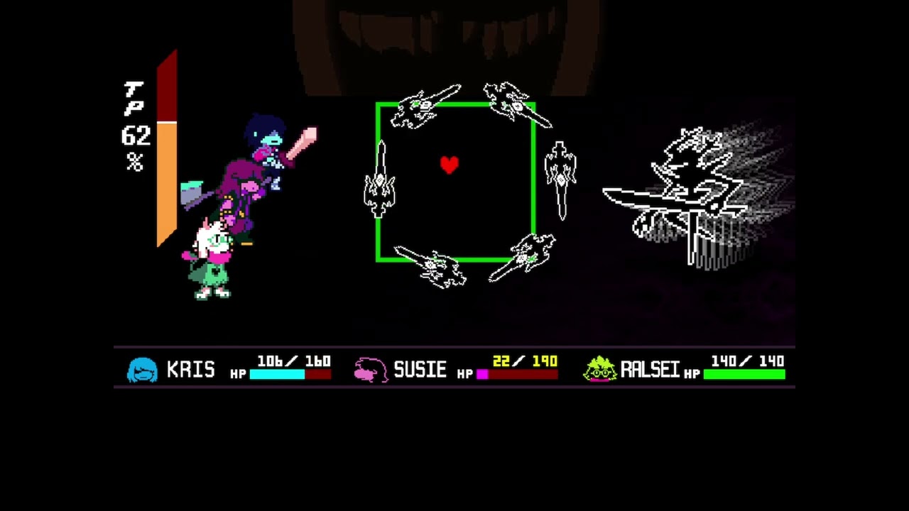 The Knight fight but I replaced Black Knife with VOID STAR