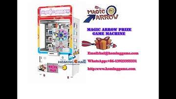 Exciting Amusement Skill Game Magic Arrow Game Machine  |Toys Gift Turntable Arcade Game Machine