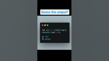Test Your Javascript Knowledge: MCQ #136