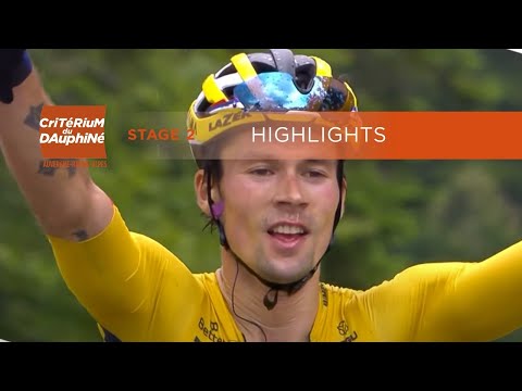 Critérium du Dauphiné 2020 – Stage 2 – Stage highlights