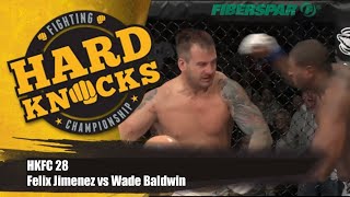 Felix Jimenez Vs Wade Baldwin Mma Hard Knocks Fighting Championship Hkfc 28