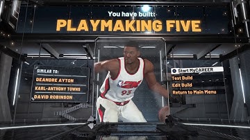 NBA 2K20 How To Create a Playmaking Five Archetype in NBA 2K20 Center Build #NBA2K20 #NBA2K20