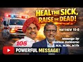 108 | Matthew 10:8 | message by Elder Geddam Subbarao #PraiseTheLord #JesusIsKing #FaithOverFear