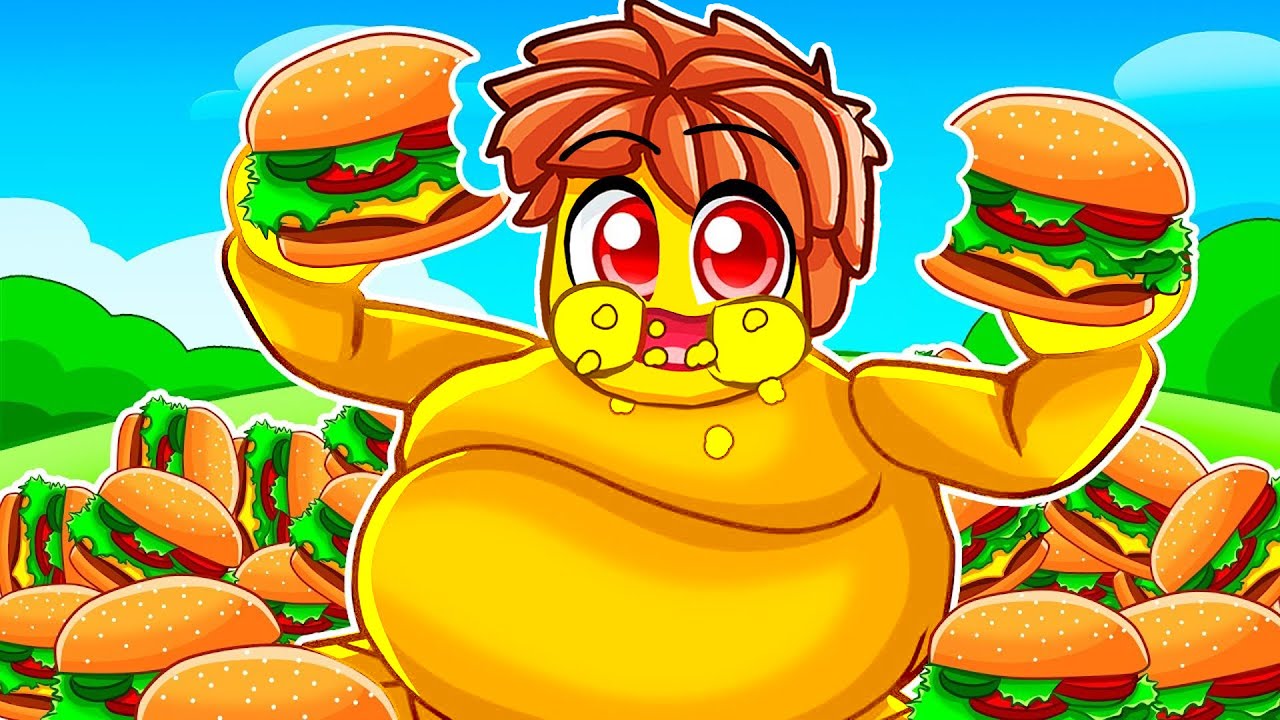 Braxi wird FETT wegen MCDONALDS BURGER in Roblox!