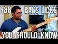 R&B Bass Licks YOU SHOUD KNOW