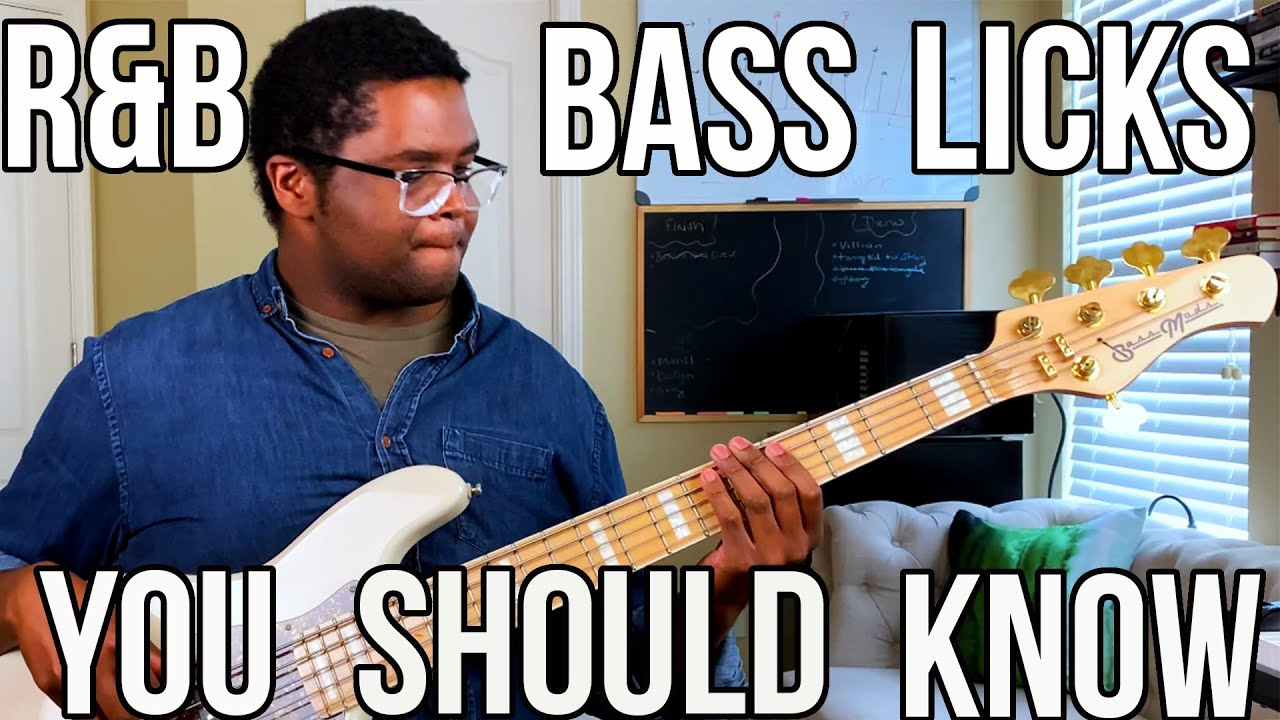 R&B Bass Licks YOU SHOUD KNOW - YouTube