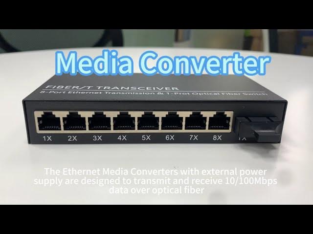 OOSSXX 8 Port Gigabit PoE Switch