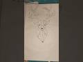 how to make deer | Aryn sketch draw |😂😘🤩 #art #drawing #viral #shortfeed #trend
