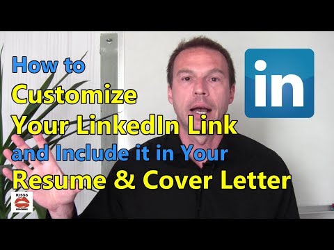 How to Customize Your LinkedIn Link and Include it in Your Resume and Cover Letter