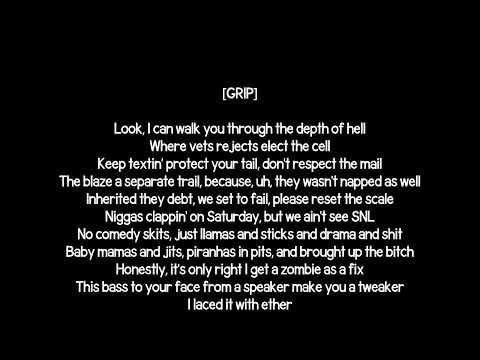 Grip - Walkthrough! Ft. Eminem (Lyrics) HD AUDIO