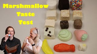 Marshmallow Taste Test/ Trying all the Flavors of Marshmallows I Could Find