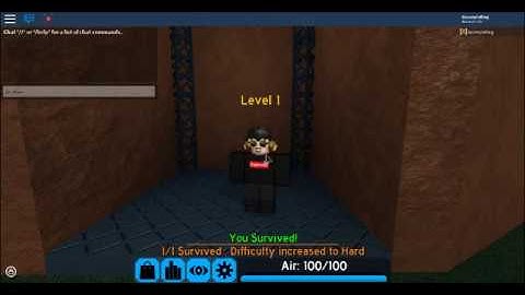 ROBLOX Flood Escape 2 (Test Map) Submerged Science [Normal] by Occida