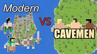 Future People VS Huge CAVEMAN Island screenshot 4