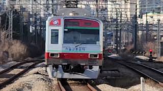 ソウル地下鉄1号線仁川行110編成石渓駅進入