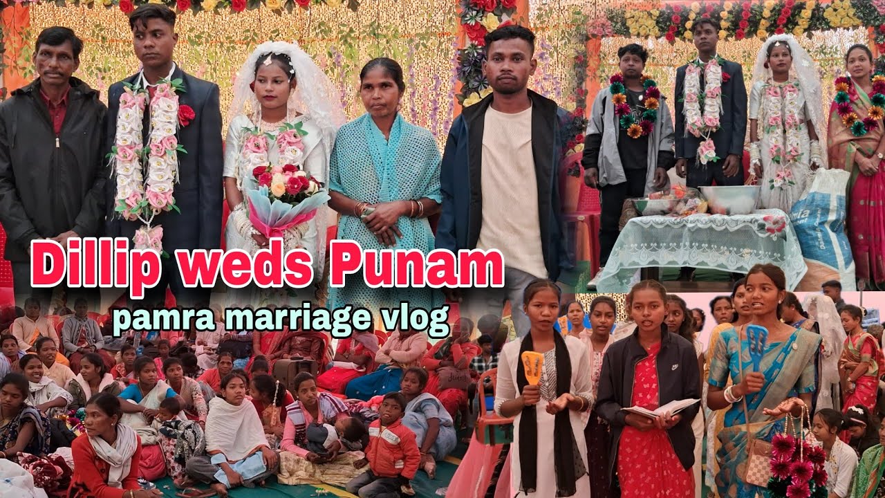 Dillip weds Punam marriage vlog pamra mandli 