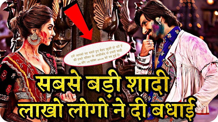 Deepika Padukone Admits to Dating Ranveer Singh for 6 Years, REVEALS Wedding Date