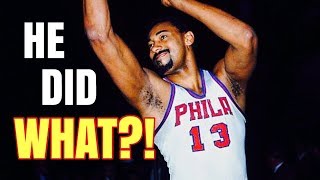 Old Wilt Chamberlain Photo With Strange Optical Illusion Pants Will Boggle  Your Mind