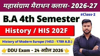 History of modern europe 1453 to 1789 | ba 4th semester history of modern europe 1453 to 1789 