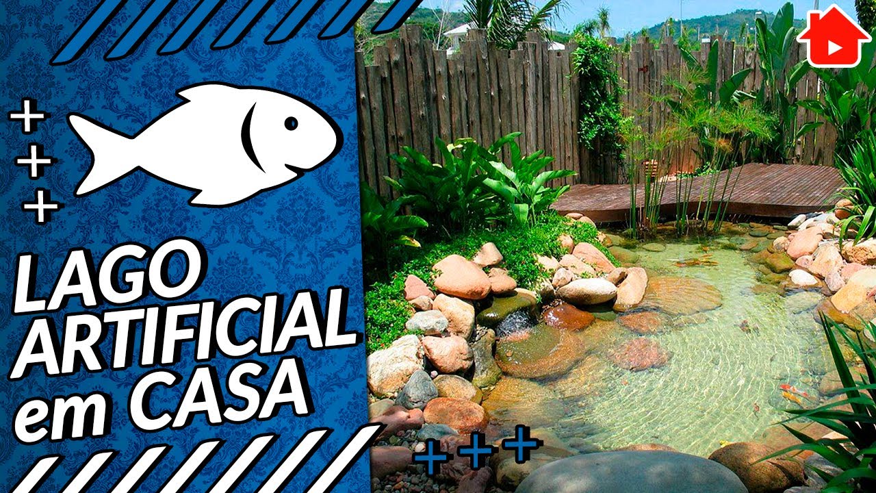 🐠 Lago Artificial Casa Nova YouTube