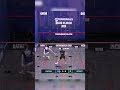Finished off nicely by Zakaria 🔥This is a match up we can’t wait to  see more of 🤩#squash #sports