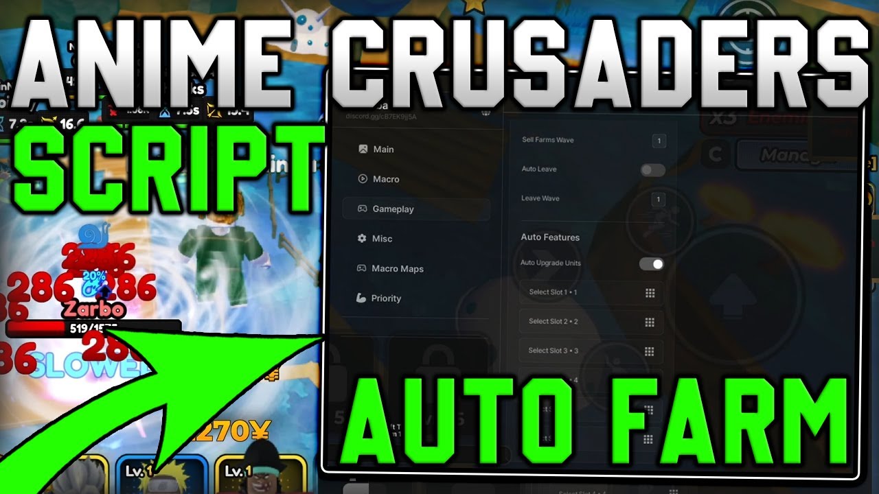[💎EVENT] Anime Crusaders Script Auto Farm, Auto Place And Inf Gems ...