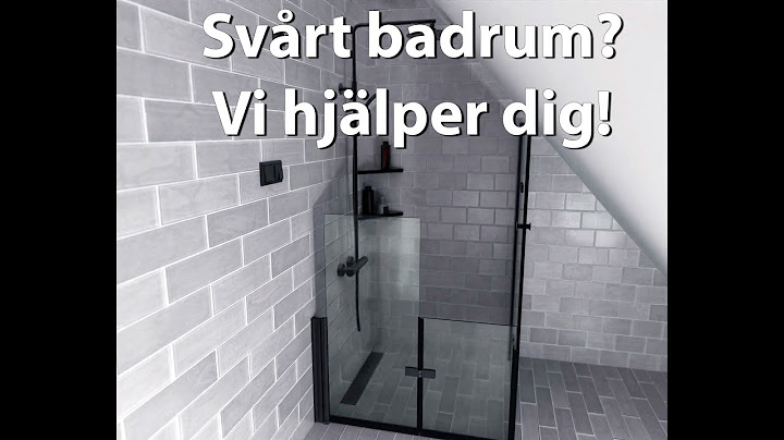 Litet badrum? Vi anpassar glasväggar efter dina idéer.
