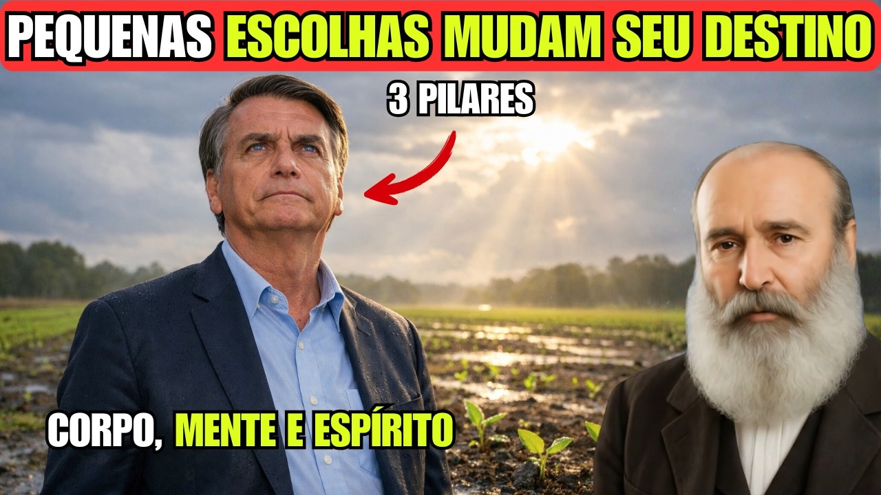 PEQUENAS ESCOLHAS MUDAM SEU DESTINO! CORPO, MENTE E ESPÍRITO! PSICOGRAFIA BEZERRA DE MENEZES