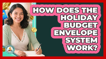 How Does The Holiday Budget Envelope System Work? - Budgeting as a Parent