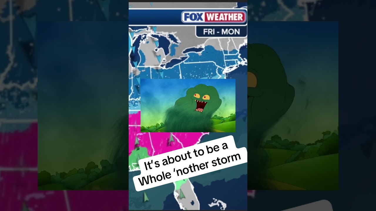 A whole other type of storm is coming!