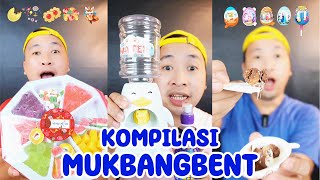 MAKAN EMOJI LUCU | MAKAN SESUAI WARNA | MUKBANGBENT | EATING SHOW