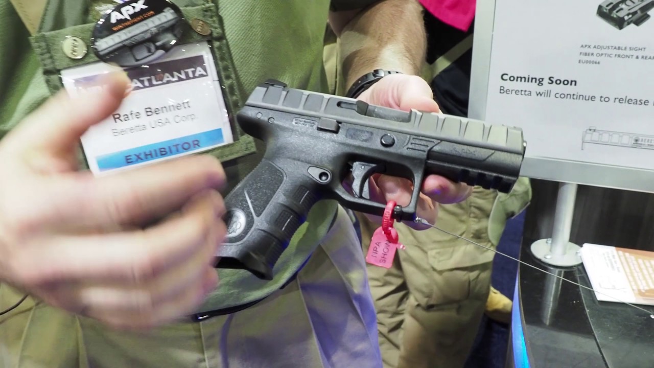 NRAAM 2017: Beretta APX ccwc