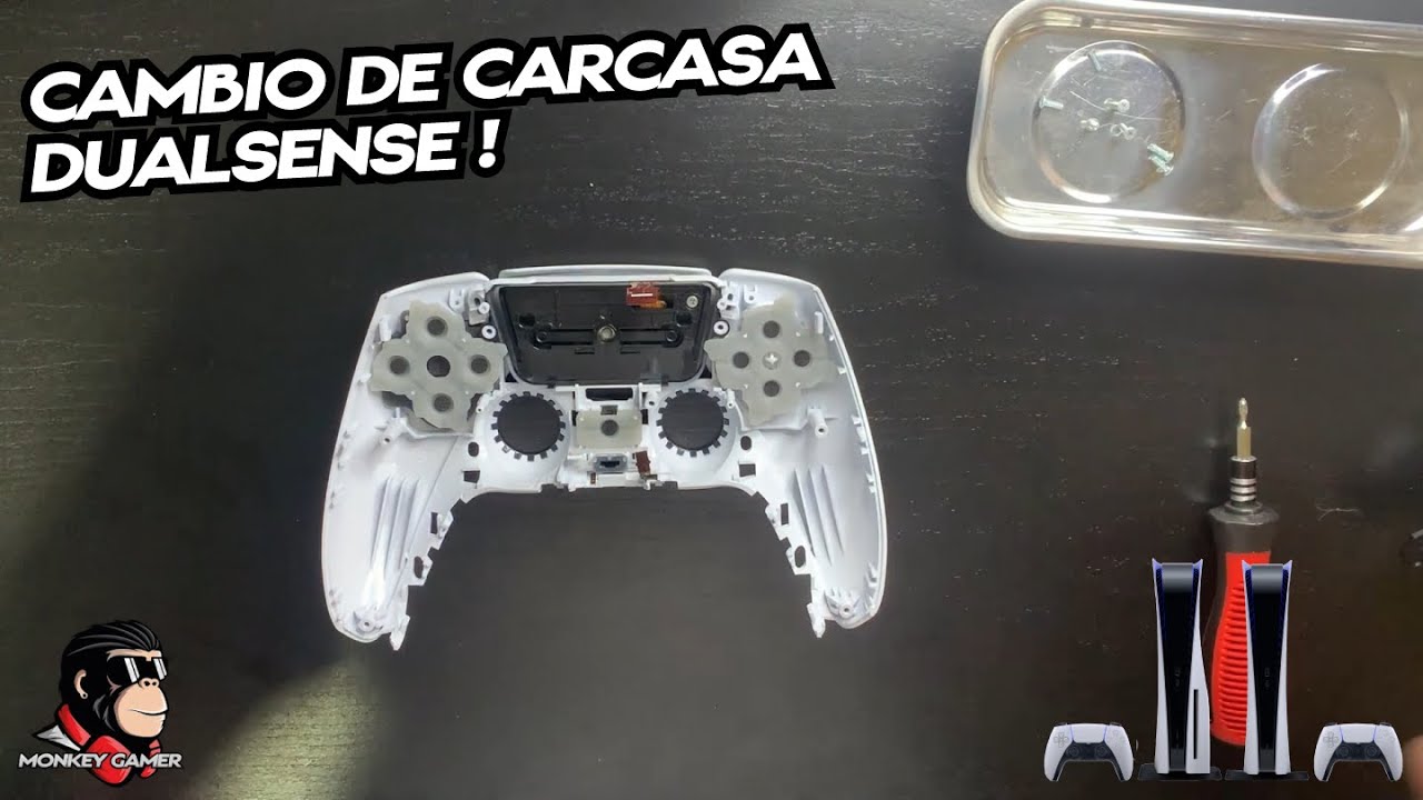 Cambio de carcasa en mando de PlayStation 5