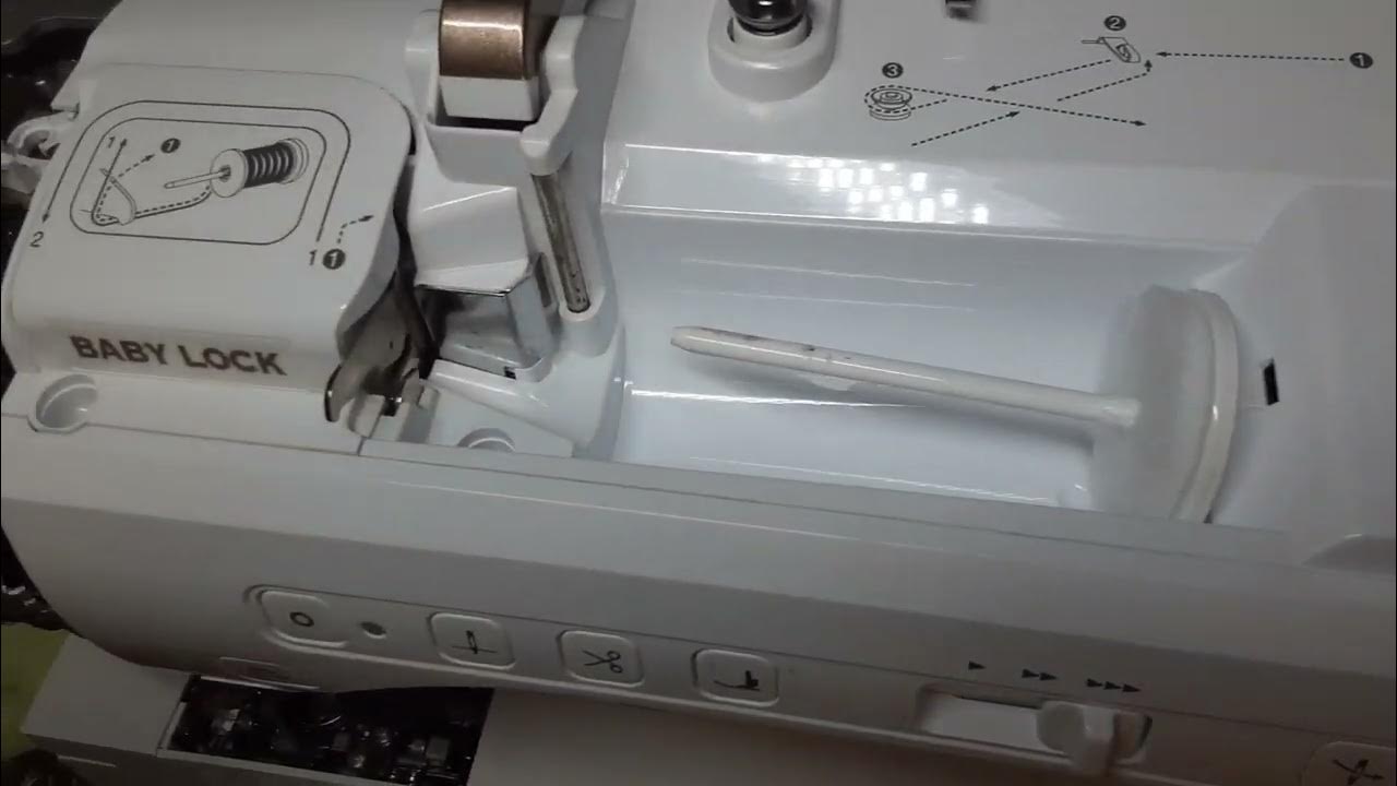 Babylock Solaris clean and service. Part 2. YouTube