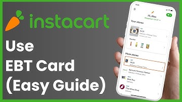 Hoe gebruik je een EBT-kaart op Instacart!