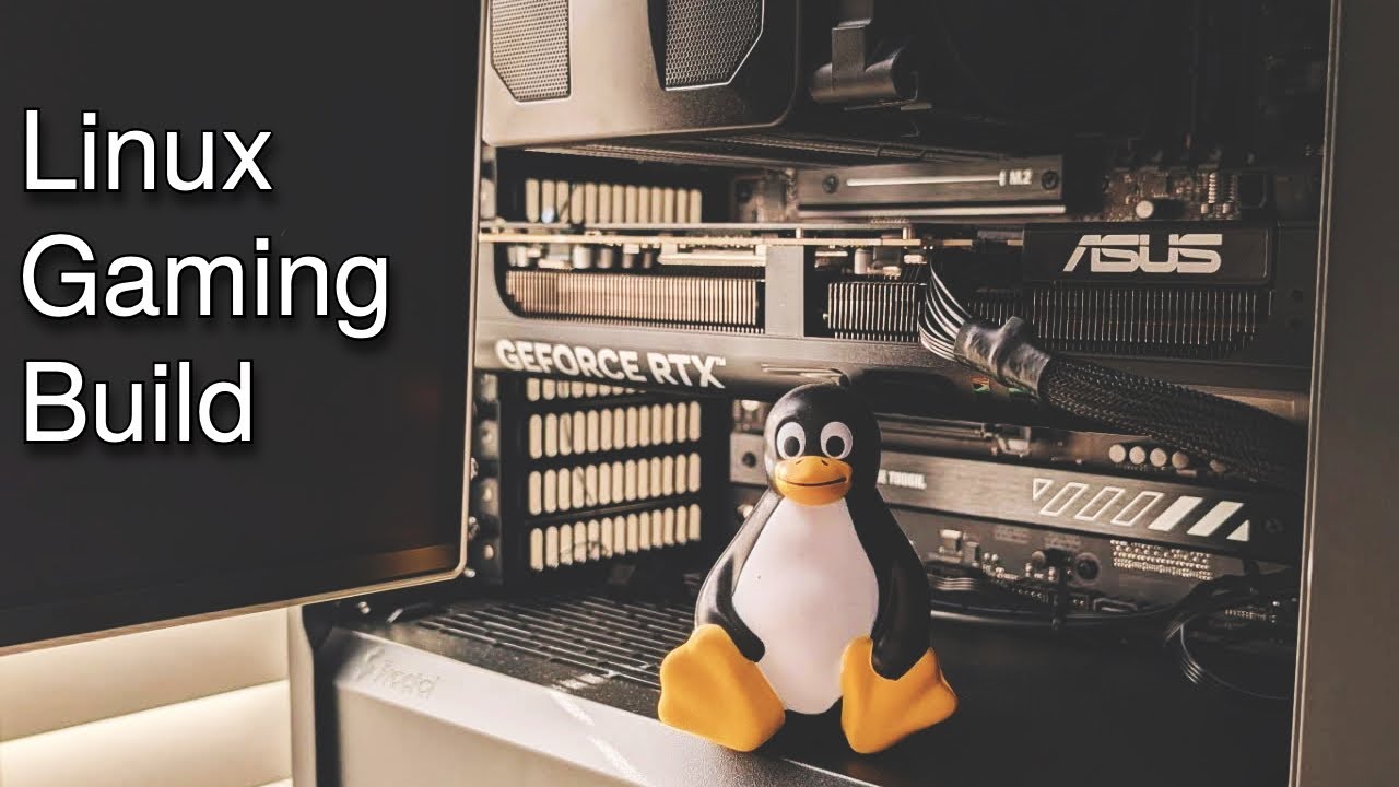 New Linux Gaming Build - Ryzen 9 9900X & 5070 Ti with COSMIC! - YouTube