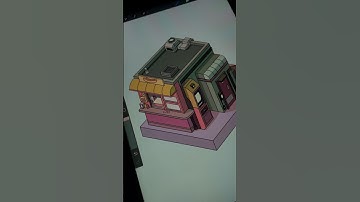 HotDog House🌭 isometric art #procreate #design #drawing #draw #isometricart #art #ukraine #украина