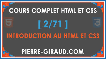 COURS COMPLET HTML ET CSS [2/71] - Pourquoi apprendre à coder ?