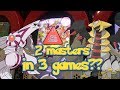 CATCHING MASTER PALKIA AND GIRATINA IN 3 GAMES POKÈMON TRETTA U1