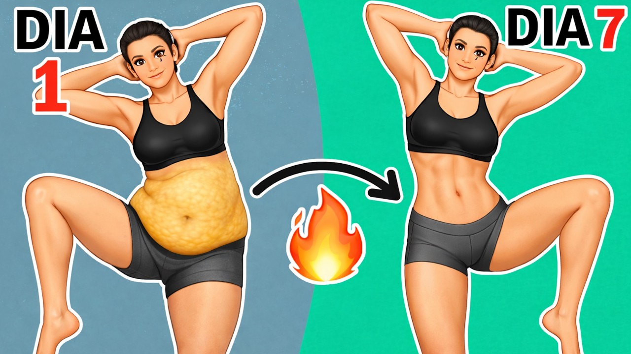 Miniatura del vídeo: Reto de 7 días para reducir el abdomen y perder 2 kg