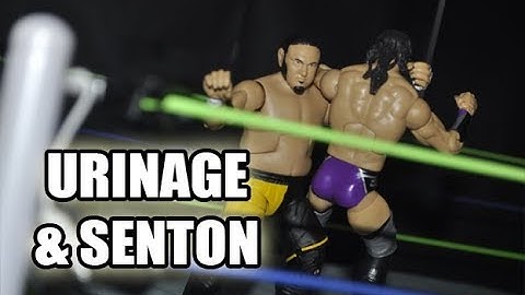 Samoa Joe - Urinage & Senton Combo (WWE Figure Stop Motion)