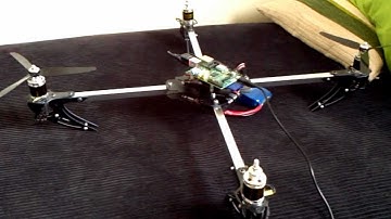 Raspberry Pi - Quadcopter ESC Spin-up