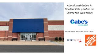 Abandoned Gabe’s in Garden State Pavilions in Cherry Hill NJ￼