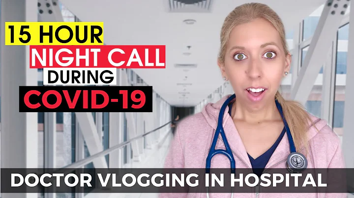 DOCTOR ON CALL during COVID19 | Day in the life of a doctor during coronavirus, VLOGGING in HOSPITAL