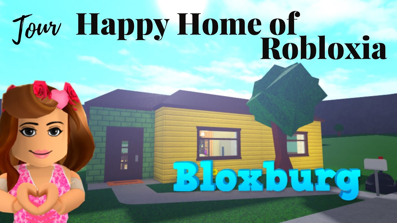 Bloxburg Pre Built House Bloxburg Happy Home Of Robloxia Tour Bloxburg Prebuilt House Youtube - happy home of robloxia bloxburg layout