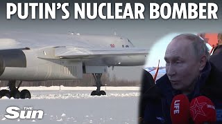 Vladimir Putin taunts West with flight on ex-Soviet nuclear-capable bomber