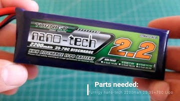 MJX Bugs 3 best alternative 2200mah battery: fits perfect!!