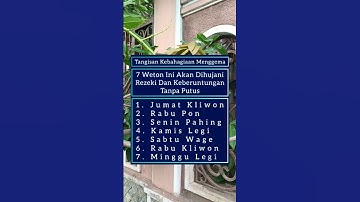 7 Weton Ini Akan Dihujani Rezeki Dan Keberuntungan Tanpa Putus #shorts